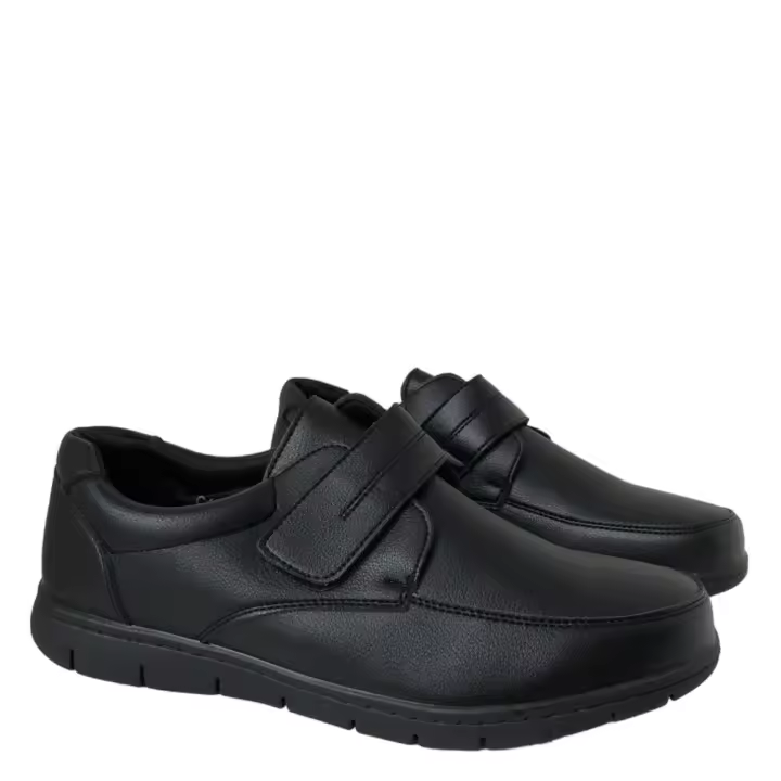 Zapato para hombre con velcro muy comodos ideal persona mayor - 1
