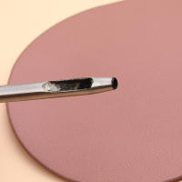 Fenrry Set De 6 Herramientas De Perforación Para Cuero 10-5.0mm Herramientas De Trabajo Para Cinturones Y Otros Proyectos De Cuero Metálico - details 1