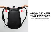 Mochila Para Motocicleta Impermeable Con Espacio Para Casco Accesorios De Motocicleta Para Hombres Tamaño 13.8x8.3x19.7 - details 2