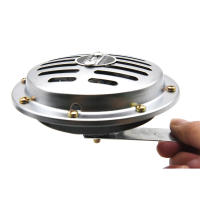 Bocina Eléctrica AD 12V De Color Cromo De Aluminio Para Coches Camiones Y Motocicletas Accesorios Con Sonido Super Fuerte - details 10