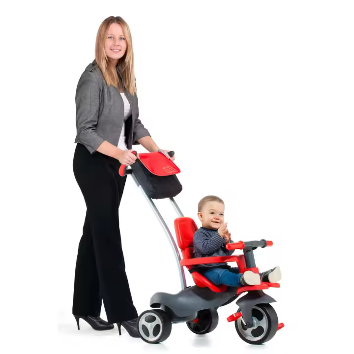 MOLTO Triciclo para niños Urban Trike Soft Control Rojo - 1