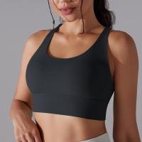 Sujetador Deportivo Para Mujer Alta Soporte Impacto Yoga Running Quick Dry Top Deporte Gimnasio Padded Bralette Sexy - details 20