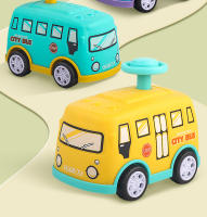 Juguete Educativo Para Niños Coche De Resbalón Inercia Azul Para Interacción Padre-Hijo Interior Juguetes De Taxi Avión Autobús Escala 1:32 Regalo De Cumpleaños - details 1
