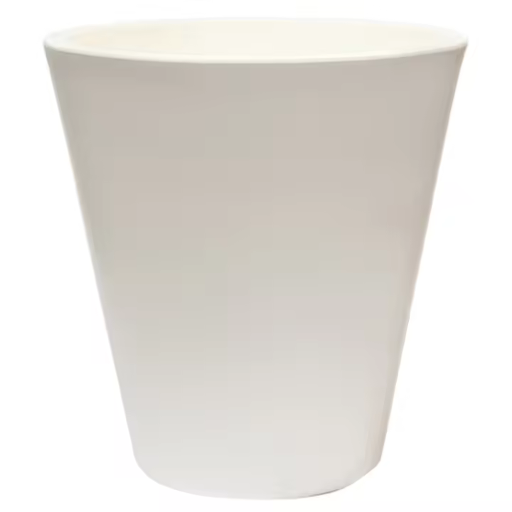 Macetero de polietileno blanco 50x50 cm WELLHOME - 1