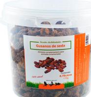 FINCA CASAREJO Gusanos de Seda Secos - Alimento para Aves Silvestres, gallinas, Patos, y Aves de Corral - details 0