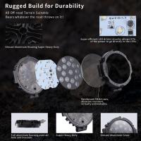 Faros De Trabajo LED Brillantes 51W 7 Pulgadas Para Camiones Jeep Hummer Accesorios Automotrices Spot De Luz Para 4x4 off Road - details 4
