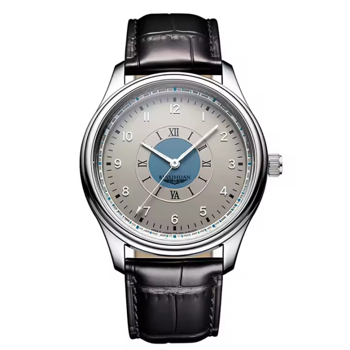 Reloj De Pulsera Para Hombre Marca Top Lujo Negocios Impermeable Reloj De Cuarzo Con Correa De Cuero Para Hombres Reloj De Manos Handsome 2025 Nuevo - 1