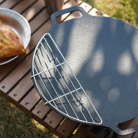 Sartén De Barbacoa Coreana Multiusos Antiadherente Para Panqueques Redondos Viajes Camping Fritura Plancha Herramienta De Barbacoa Para El Hogar - details 21