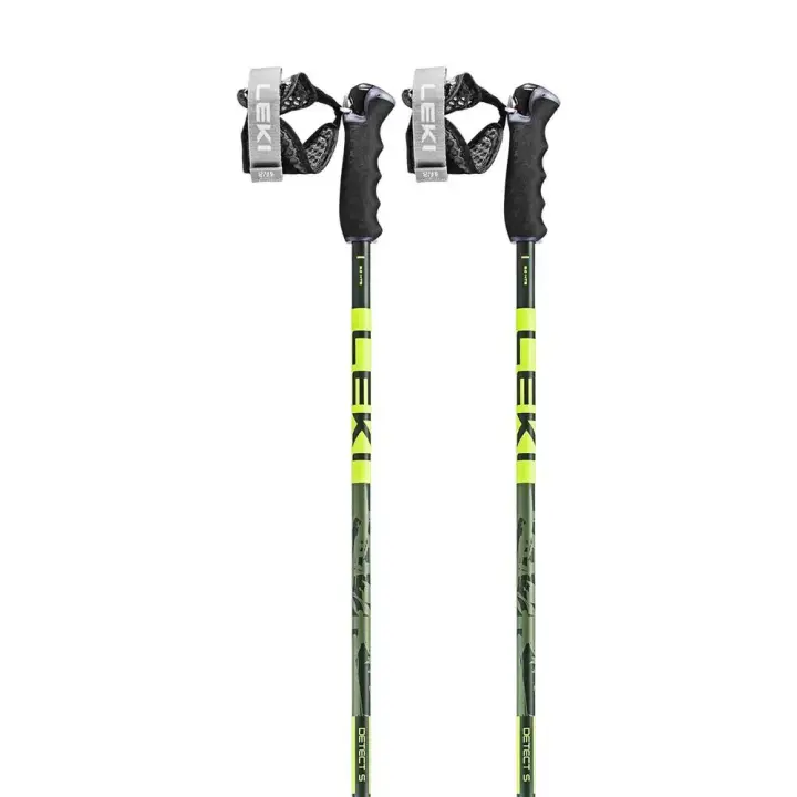 Leki Alpino Bastones Detect S Plateado Unisex Adulto - 1