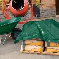 Criscolor Lona Multiusos Verde Resistente Al Agua con Ojales de Aluminio 90gr - details 2