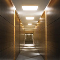 Lámpara de techo, 18W 1800LM Plafon Techo LED, Ip44 Impermeable, Cuadrada Led Lámpara de Baño Cocina Dormitorio Salón Pasillo Habitación Blanco Neutro 4000K [Clase de eficiencia energética A] - details 4