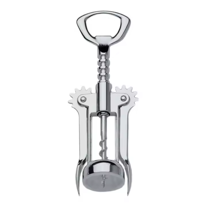 Quttin - Abridor Sacacorchos SS - Diseño Ergonómico y Doble Función, Duradero y Fácil de Usar - 1