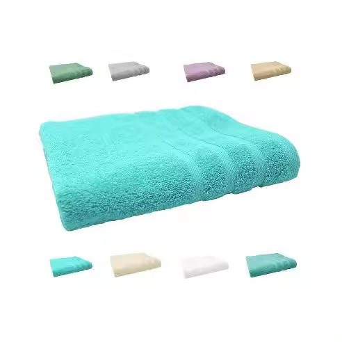 Toalla de Baño de Algodón Cardado 500 Gr Esponjoso y Suave Dulce Sibiles TC00666 - 1