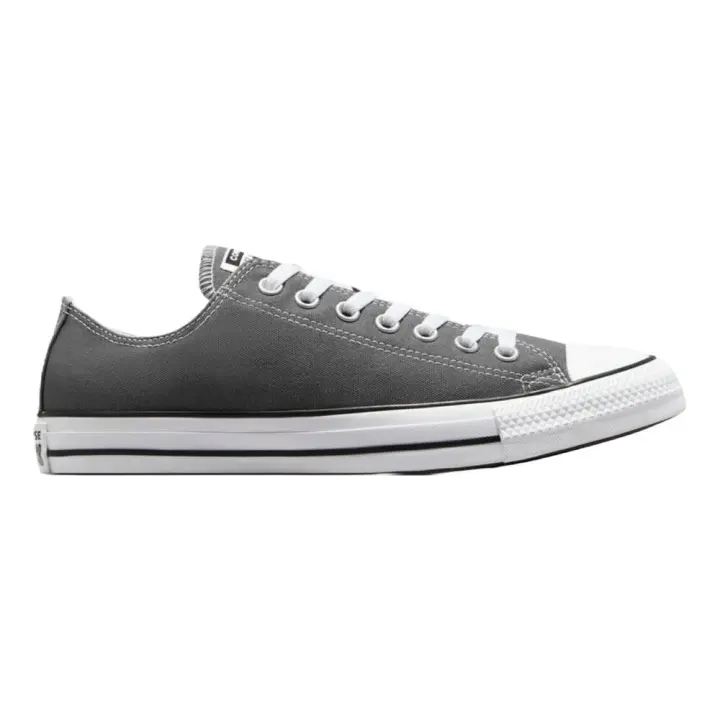 Zapatillas Converse GrisesChuck Taylor All Star Classic Charcoal con Logotipo Posterior - 1