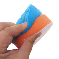 4 Pcs Pads De Pulido De 4 Pulgadas 100mm Para Limpieza Y Cera Con Adaptador M10 Para Broca Eléctrica Y Polidor Automóvil Material De Lana Y Esponja - details 1