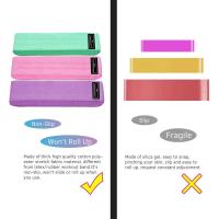 Banda De Resistencia Para Yoga Y Pilates Elasticidad Ajustable Para Entrenamiento De Hips Y Piernas Equipo De Gimnasio Para Ejercicios En Casa - details 3