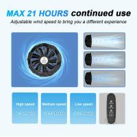 Chaleco De Enfriamiento Para Verano 2025 Con Ventilador Portátil Ropa Aire Acondicionada Enfriamiento Continuo 13 Horas Ideal Para Trabajo En Altas Temperaturas Pesca - details 6