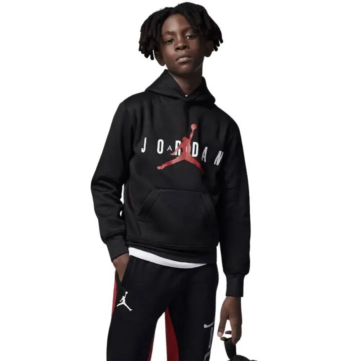 Sudadera Jordan Sustainble Pullover Negro Hoodie 95B910-023 Hoodie Sudadera Niño - 1