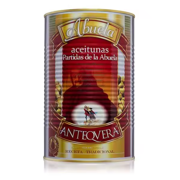 Aceitunas Partidas de la Abuela Chicón: Un Tesoro Gastronómico de Antequera, Málaga, con Beneficios para la Salud en Cada Deliciosa Aceituna. PNE 2,5KG - 1