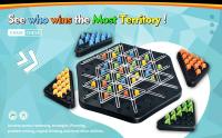 Juego de Ajedrez de Cadena triangular de gran tamaño, juego de Mesa para niños y adultos - 2 A 4 jugadores-Eades de 3 años en Adelante - details 2