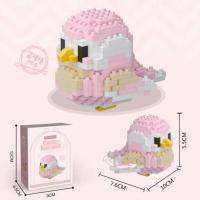 Mini Bloques De Construcción 3D Serie Pájaro Bonito Modelo De Perro Pollo En Ladrillos Juguete Decorativo Para Mesa Regalos Para Niños - details 16