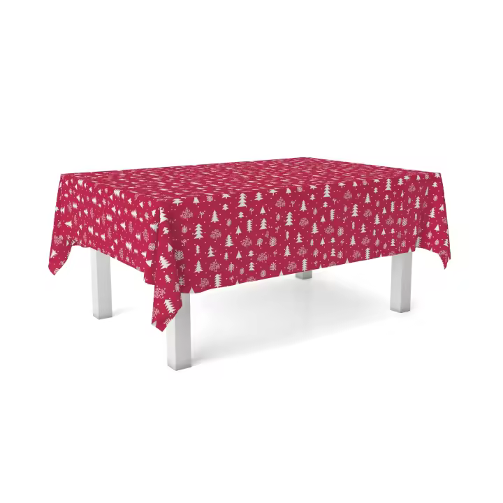 Mantel Hule Navidad Modelo Abeto - Diferentes medidas - Colección invierno - Fabricado en España - Donegal Collections - 1
