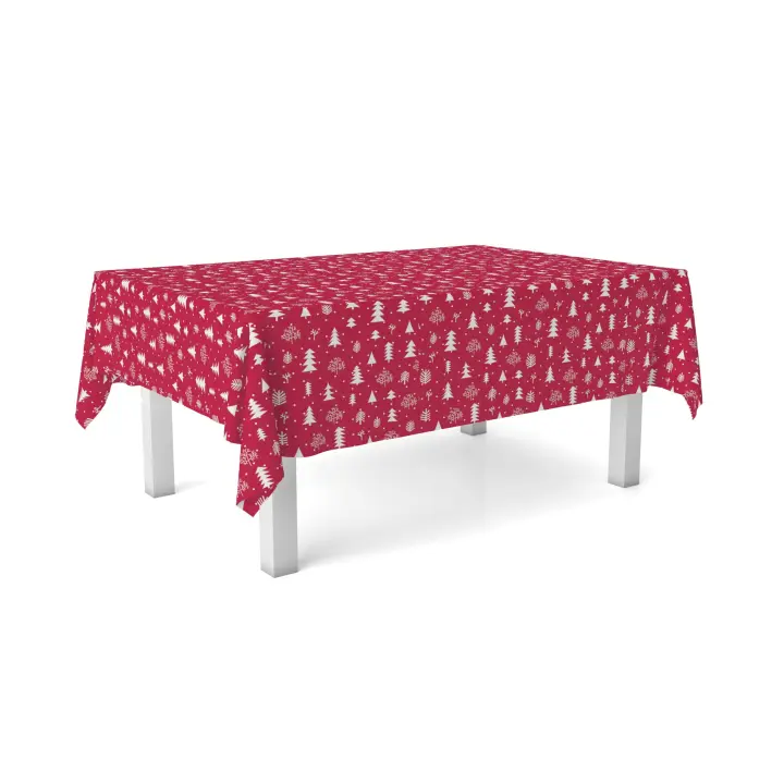 Mantel Hule Navidad Modelo Abeto - Diferentes medidas - Colección invierno - Fabricado en España - Donegal Collections - 1