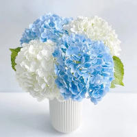 Ramo Artificial De Hiedra Euforbia Azul Toque Real Para Decoración De Bodas Arreglo Floral Interior Y Exterior - details 12
