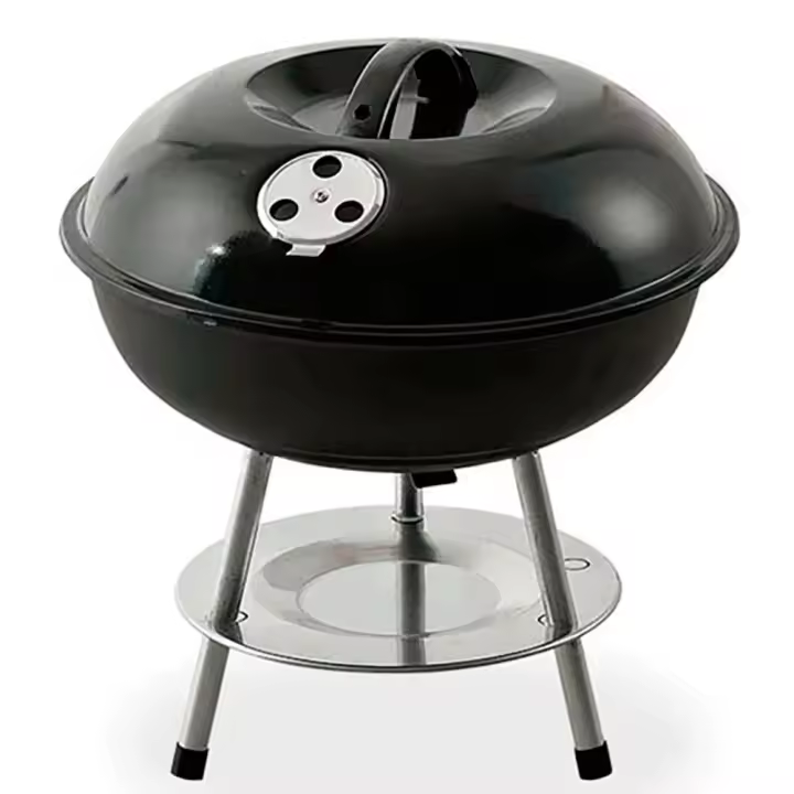 Edm Barbacoa 3 Patas 35.5 Cm Negro Barbacoas - 1