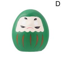 Muñeca Daruma De Cerámica Japonesa 1/6pcs Encanto De Suerte Adorno De Fortuna Ornamento De Paisaje Decoración Para El Hogar Accesorios Miniatura Regalos - details 28