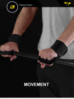 1Par De Aros De Mano De Gimnasia Antideslizantes De Silicona Para Levantamiento De Pesas Y Entrenamiento Crossfit En Fitness - details 10