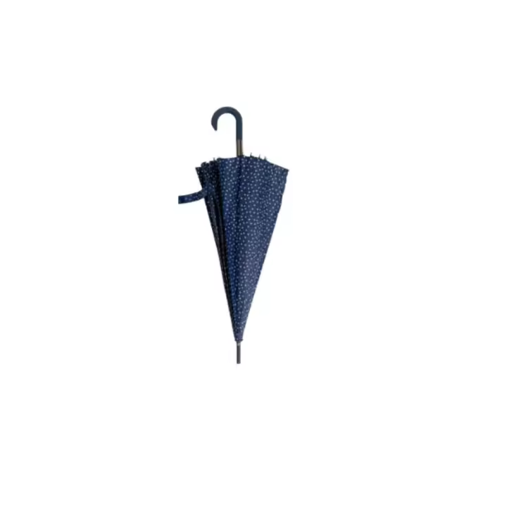 Paraguas largo grande de 16 varillas , antiviento, automático de 68 cm   ,paraguas  dibujo de florecitas - 1