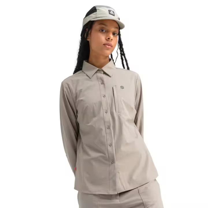 Siroko - Camisa Manga Larga LYCIAN Tejido Ultraligero Hiking para Mujer - 1