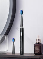 SEAGO Cepillo De Dientes Eléctrico Sonic Recargable Con 4 Modos Y 3 Cabezas De Repuesto Portátil Para Viajes Tiempo Inteligente De 2 Minutos Regalo Para Adultos - details 10