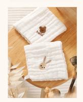 Toallas De Algodón Bordadas Para Bebé 6 Capas Pañuelos Para La Cara Y Manos De Recién Nacidos Bibs Suaves Pañuelos Para Niños Burp Cloth - details 2