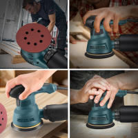 Lijadora de madera eléctrica, 12000rpm para pulir, alisar, terminar, eliminar pintura, manchas y imperfecciones - details 2
