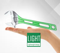 Llave De Mano Ajustable LAOA Con Gran Apertura Multifuncional Para Reparación De Tuberías De Baño 6-12 Pulgadas Herramienta De Plomería - details 3