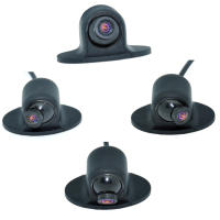 Cámara Trasera De Coche Mini CCD Para Noche 360 Grados Vídeo Cable De 6M Material ABS Visión Trasera Y Lateral WF - details 1