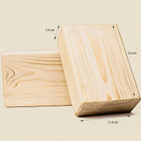 MOST DECO  Tronco propioceptivo de eutonía + Bloques de Madera Maciza para Yoga para actividades como entrenamiento de Suelo Pélvico o Pilates - details 4