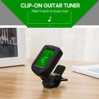 Afinador Digital Cromático T-02 Afinador De Guitarra Clip-on Con Frecuencia Estándar 440Hz A4 Afinador LCD Para Acústica Ukulele Violín Accesorio De Guitarra - details 0