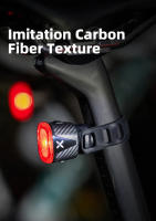 Luz Trasera De Bicicleta XOSS XR01 Inteligente Con Sensor De Freno Automático Luz De Cola LED Recargable Impermeable Accesorios De Ciclismo - details 2