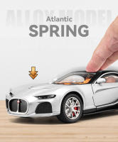 Modelo De Coche De Aleación Bugadi Atlantic 1:24 Con Sonido Y Luz Vehículos Decorativos Juguetes Para Niños Regalo Metal - details 7