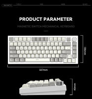 Teclado Mecánico Personalizable K85 Mag Con Interruptores Magnéticos Hot-swappable Con Botones De Metal Y Luces RGB Para Juegos FPS Compatibilidad Win&Mac - details 20