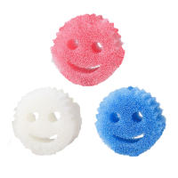 Esponja De Cocina Sonriente Para Lavar Platos Fuerte Esponja De Limpieza Para Cocina Y Baño Absorción De Aceite Y Grasa Durable Y Fácil De Limpiar Color Atractivo - details 3