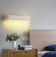 SOMY Luz de pared LED Luz de pared interior giratoria de 360 ° 6W Blanco cálido Base negra Lámpara de noche de 220 V Aplicar a dormitorio Sala de estar Pasillo Escalera Hotel Baño Luz de pared LED - details 0