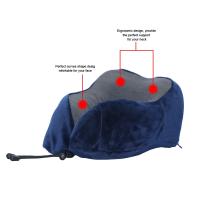 Almohada De Memoria Para Coche Viaje U-Cuadrada Almohada De Cuello Saludable Para Viajes Aéreos Familiar Almohada De Poliéster Y Algodón - details 5