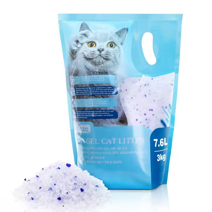 Nobleza - Arena para gatos de sílice Camada para gatitos de gel de diamante 7.6L/3KG Absorbente, Cómodo Biodegradable - 1