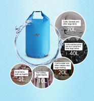Bolsa De Almacenamiento Impermeable Para Natación Pesca Rafting Trekking 5L-70L Alta Capacidad Bolsa Seca Para Deportes Acuáticos - details 6