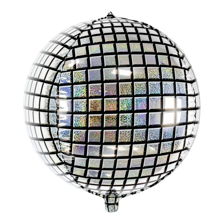 Globo de alumino orbz de bola de discoteca de 40 cm - PartyDeco - 1