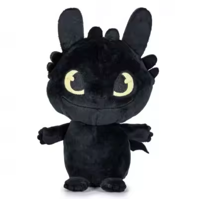 HTTYD PELUCHE NEGRO SOFT -TOOTHLESS.Peluche Cómo entrenar a tu dragón - 1